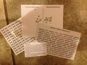 lots of interactive and take-away materials!