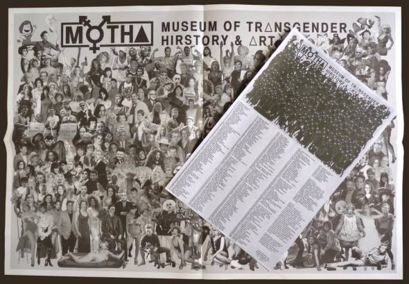 MOTHA poster of notable trans-people